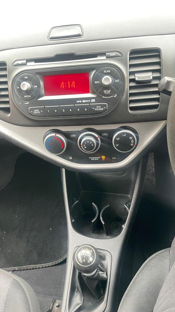 2011 Kia Picanto 1.0 1 Air 5dr HATCHBACK Petrol Manual