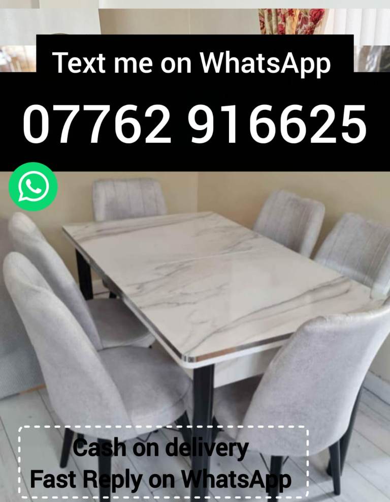 image for Dining table with chairs.