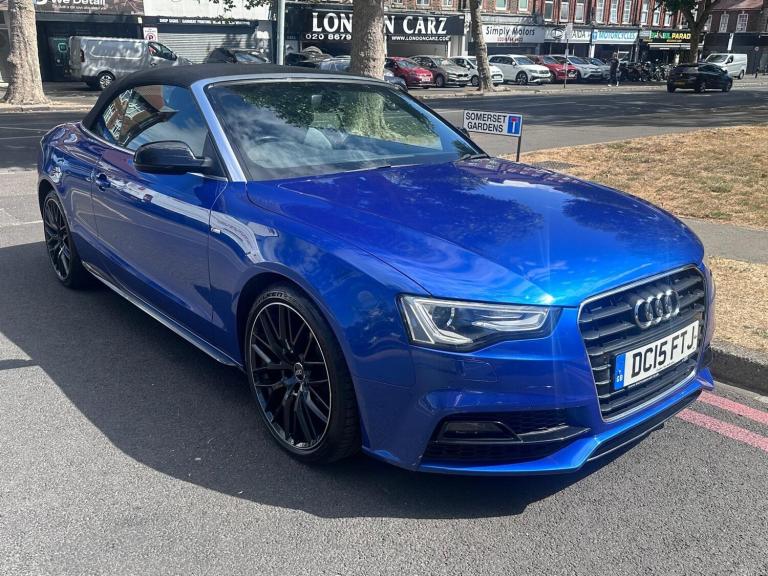 2015 Audi A5 2.0 TDI 190 S Line Spec Ed Plus [Gloss Black Pack] 2dr Multitronic CONVERTIBLE Diese...
