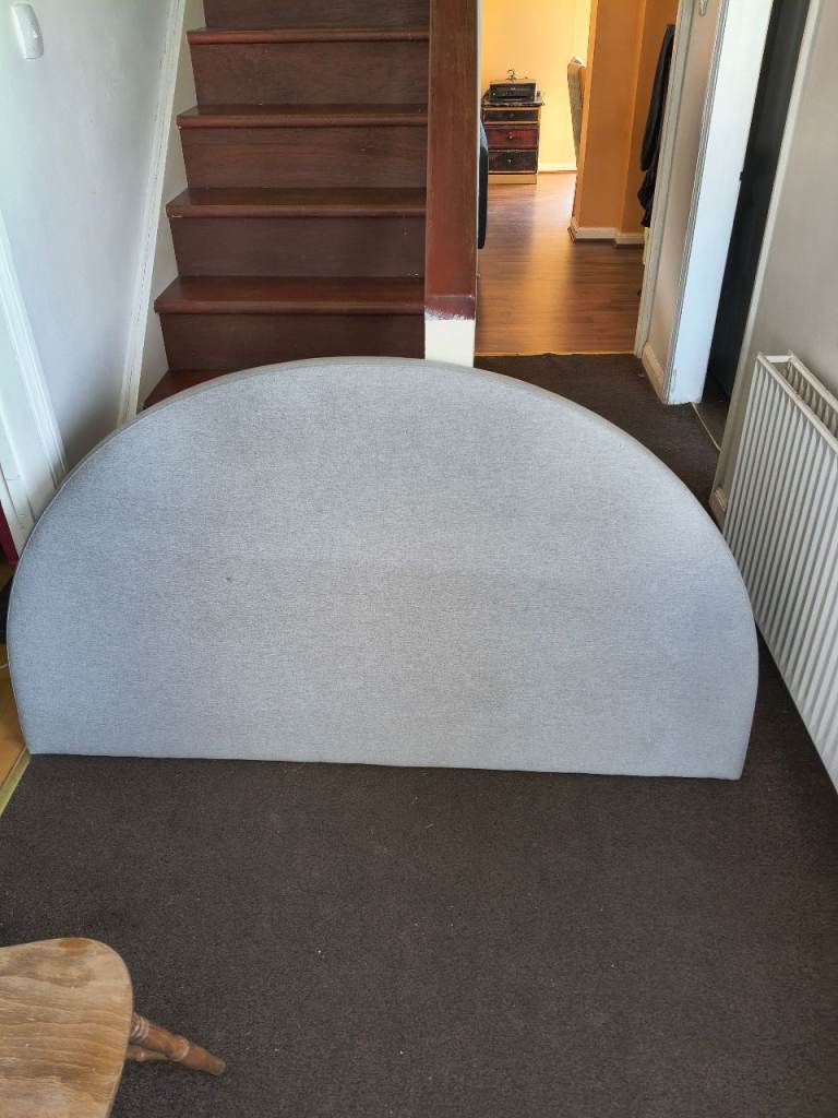 Dunelm Grey Fabric Headboard – Good Condition