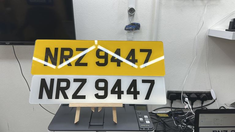 Number plates