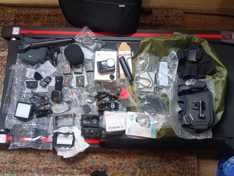 DJI ACTION 5 PRO CAMERA WITH ACCESSORIES 