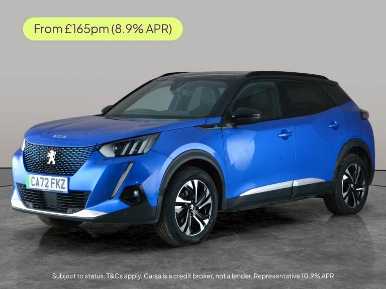 2022 Peugeot E-2008 50kWh GT SUV 5dr Electric Auto (7kW Charger) (136 ps) - LED - REVERSE CAM - S...