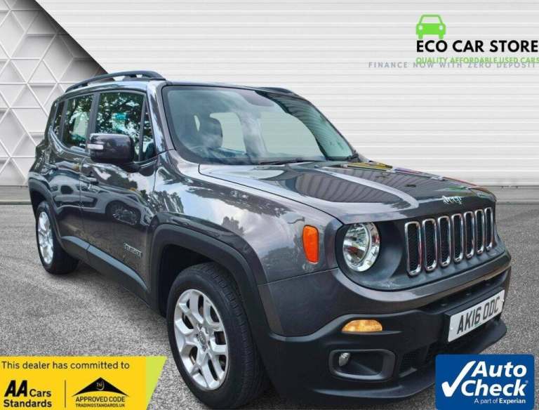 2016 Jeep Renegade 1.6 MultiJetII Longitude SUV 5dr Diesel Manual Euro 6 (s/s) (120 ps) ESTATE Di...