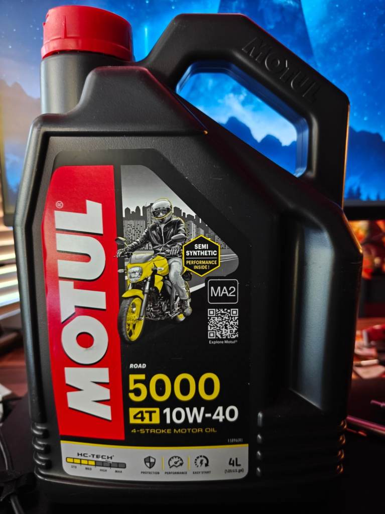 Motul 5000 4T 10W-40 Oil 4L