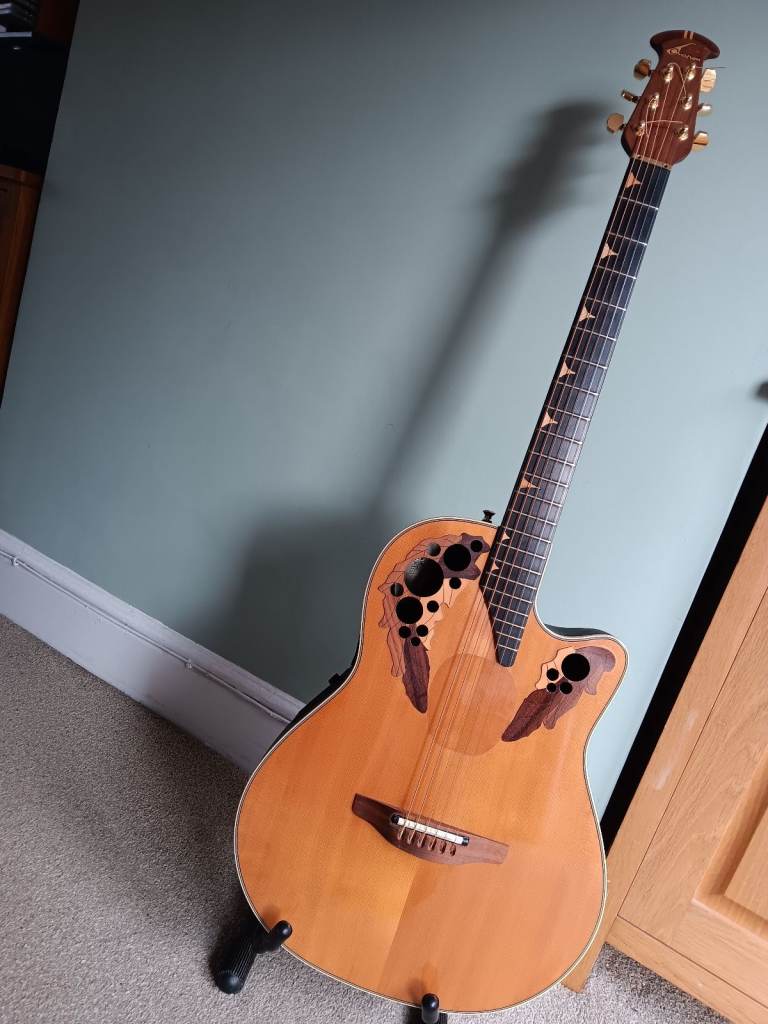 Ovation baritone guitar USA made