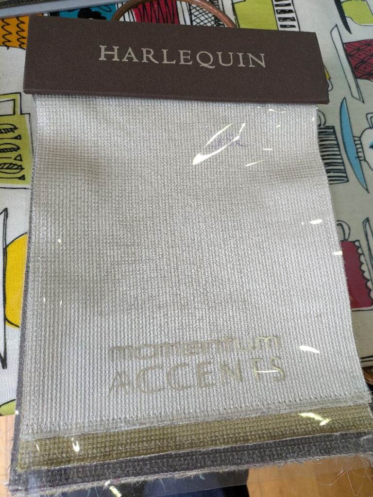 Fabric sample book - Quality Harlequin 'Momentum' fabrics for crafting, sewing and art projects 