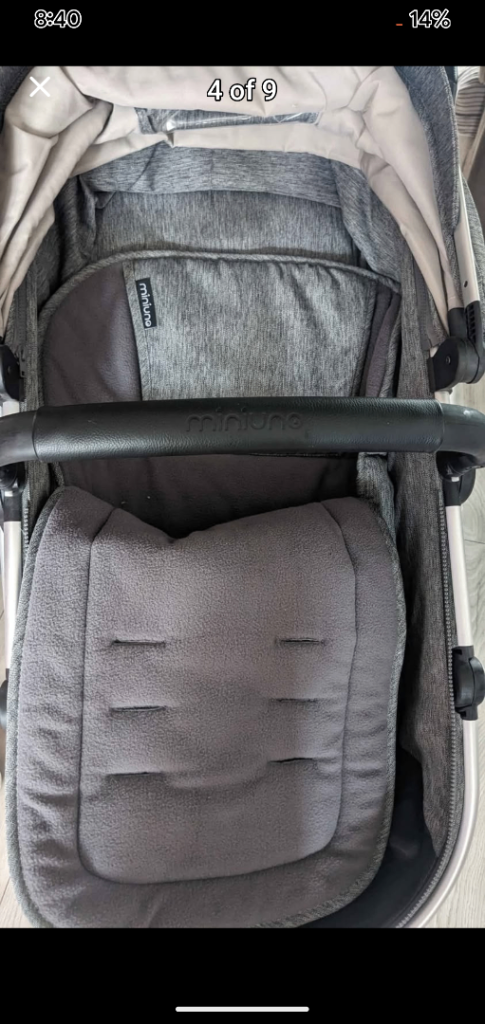 Pushchair with car seat for sale 