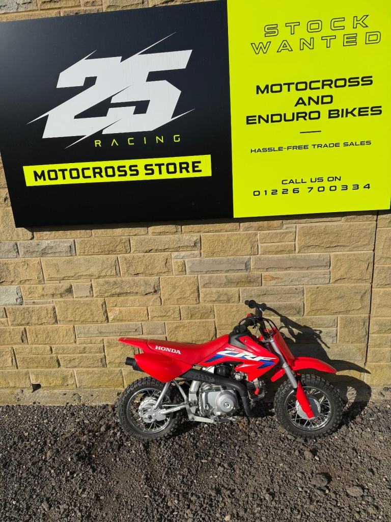 HONDA  CRF 50 2023 MODEL.  25 RACING STORE