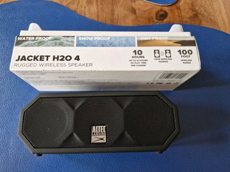 Altec Lansing Jacket H20 4 Rugged Wireless Speaker