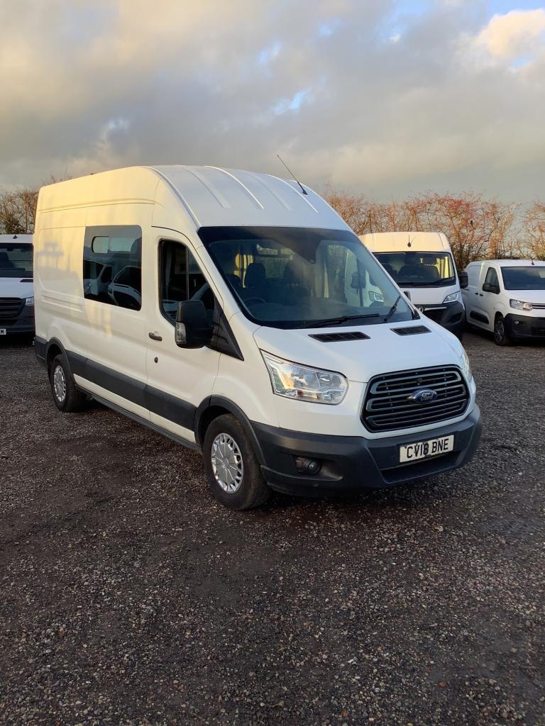 2018 Ford Transit CREW VAN WELFARE  DAY VAN H3 L3 2.0 TDCi 170ps  PANEL VAN Diesel Manual