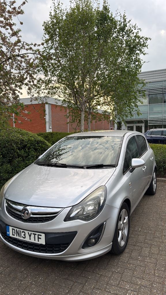 Vauxhall Corsa D 2013 Silver Hatchback – Good Condition