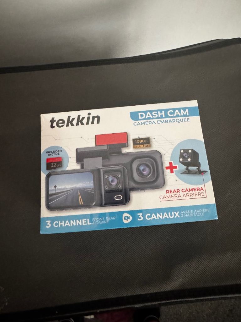 Tekkin dash cam 