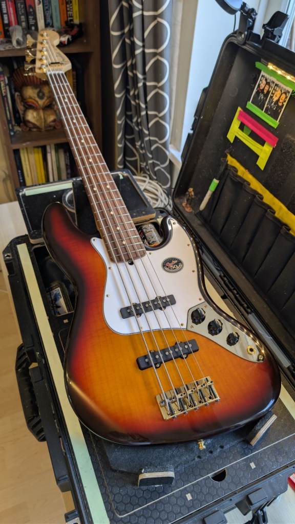NEW! 🤯 1996 USA Fender 50th Anniversary Jazz Bass 5-String V American Rare NOS!
