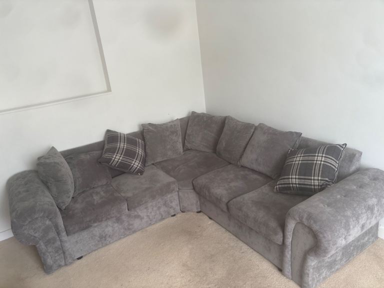 Grey Corner Sofa