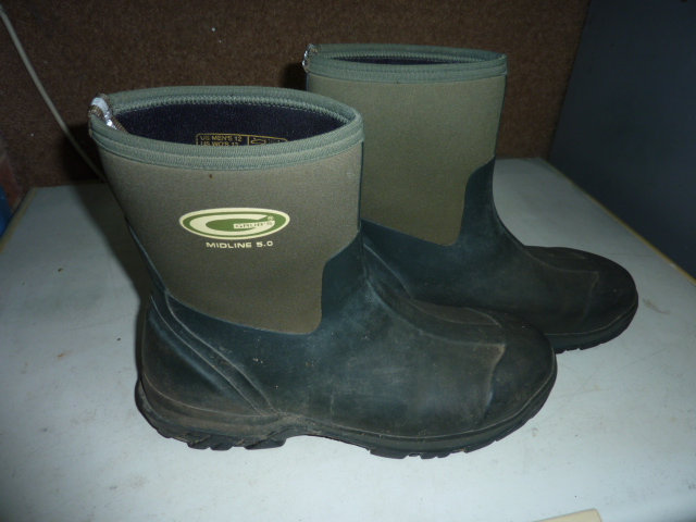 Grubs MIDLINE 5.0 Short Wellington Neoprene Boot Insulated Thermal size 11