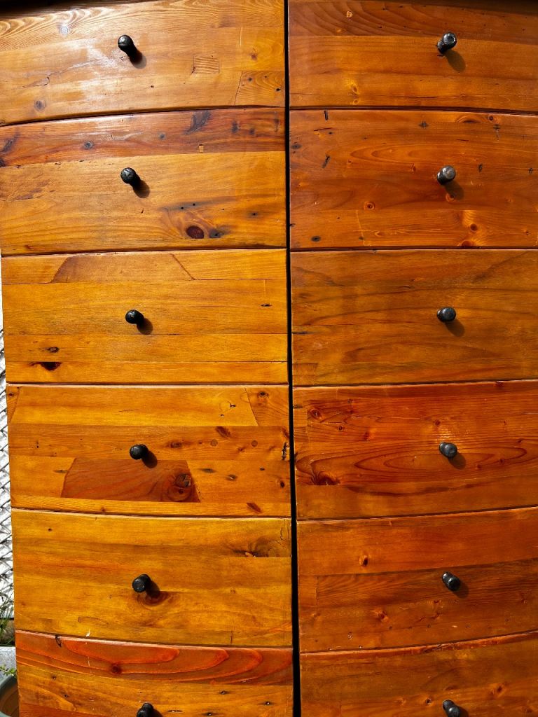  Annie Mo Wooden Wardrobe with Drawers – Good Condition