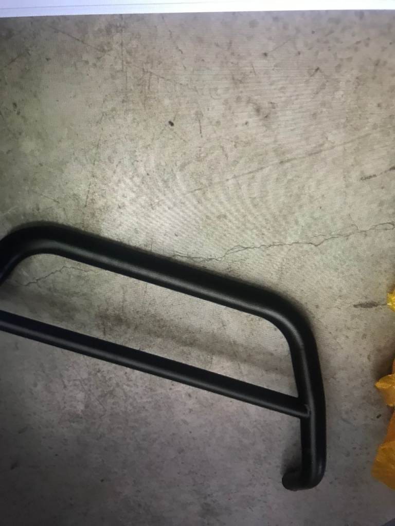 Vauxhall Movano 2021+ A-Bar Matte Black (Spoiler Nudge City Bull Bar Matt