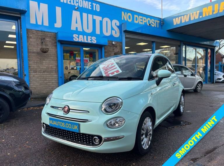 2016 66 FIAT 500 1.2 LOUNGE HATCHBACK 3DR PETROL MANUAL EURO 6 (S/S) (69 BHP)