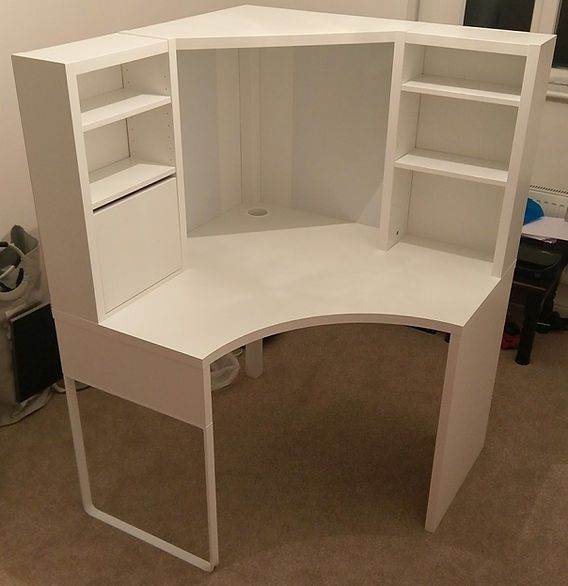 Ikea MICKE corner desk work station with DELIVERY 