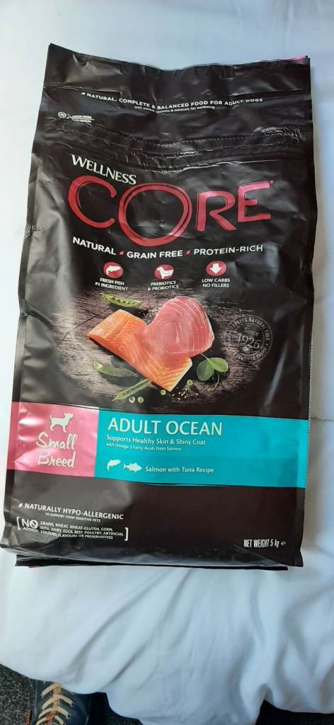 Unopened kibble