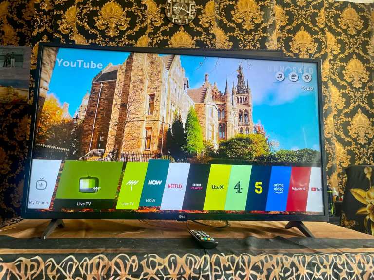 LG 43 inch UHD 4K Smart TV 