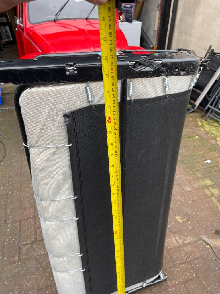 Campervan fold out bed 