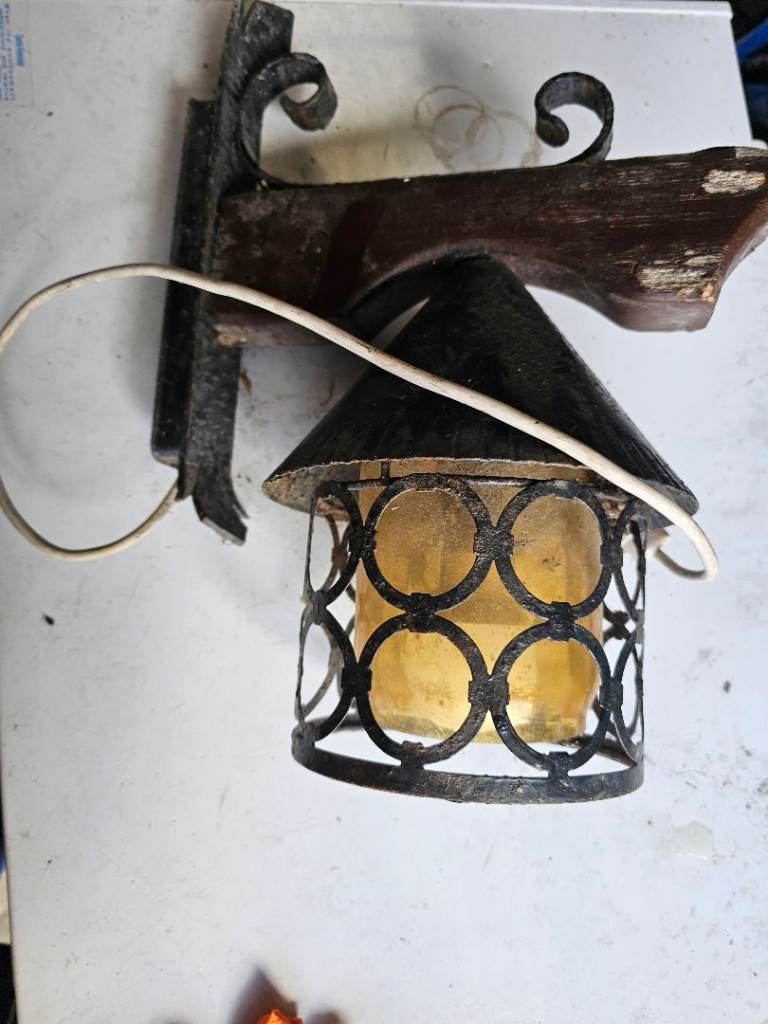 Antique outdoor light