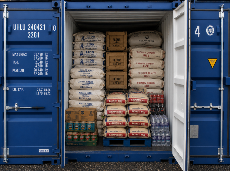 24 Hour Food Container Storage for Rent in Heathrow