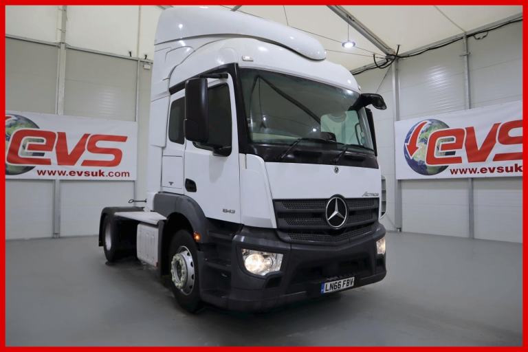 2016 (66 PLATE) Mercedes Benz ACTROS 1843 4x2 Euro 6 Tractor Units