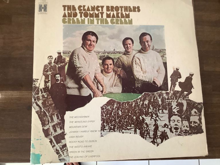 The Clancy Brothers & Tommy Makem Green in the Green 1972 Harmony vinyl Lp