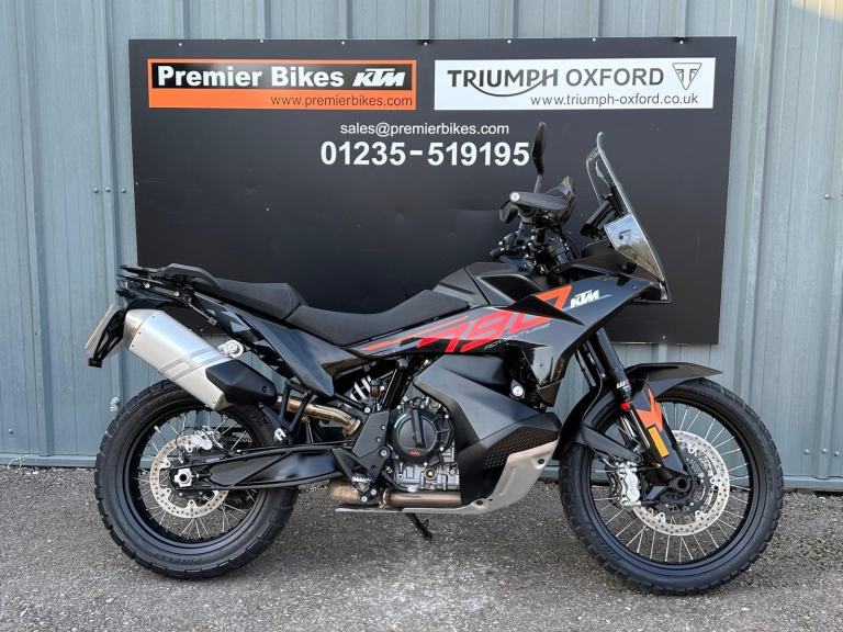 2024 KTM 790 ADVENTURE in Black/Orange Motorcycle VAT Q