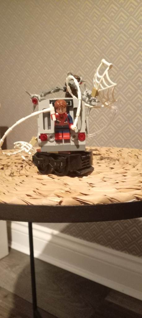 Lego Sets - London Skyline, Spiderman Train, and Large Figure