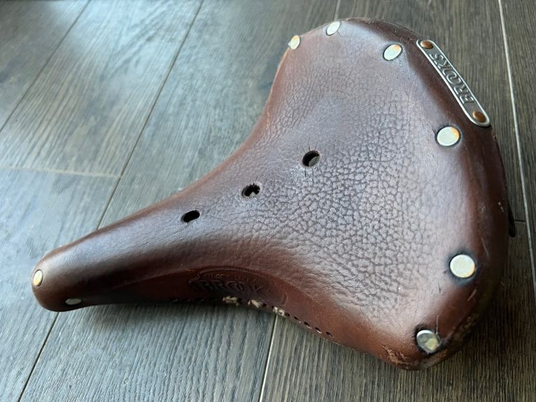 Beautiful Brookes Sprung Leather Bicycle Saddle