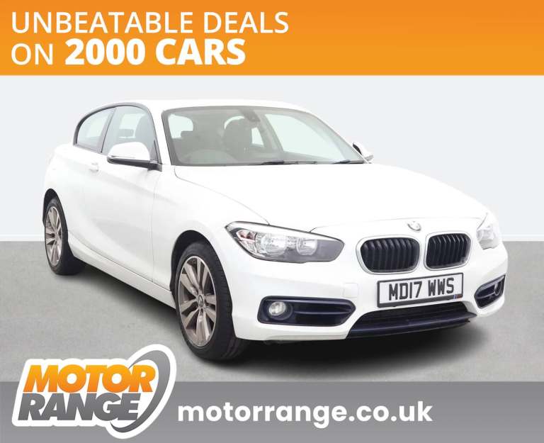 2017 BMW 1 Series 118d Sport 3dr [Nav] Hatchback Manual