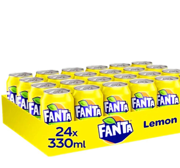 Fanta lemon drinks and fanta fruit twist 
