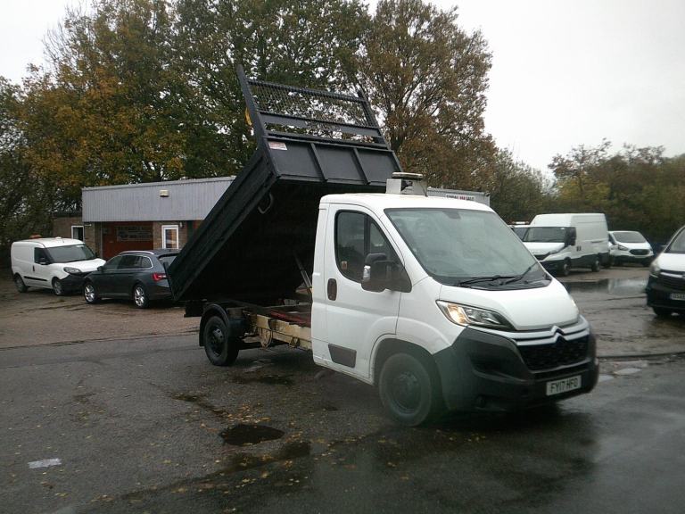 Citroen Relay TIPPER,2017,17 REG,WHITE,ONLY 103k,LONG MOT,1 OWNER,VERY CLEAN VAN