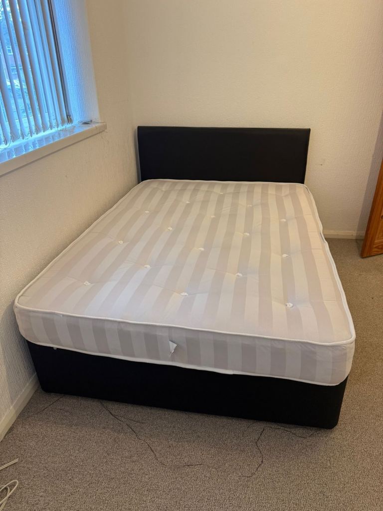 Double Bed with Mattress