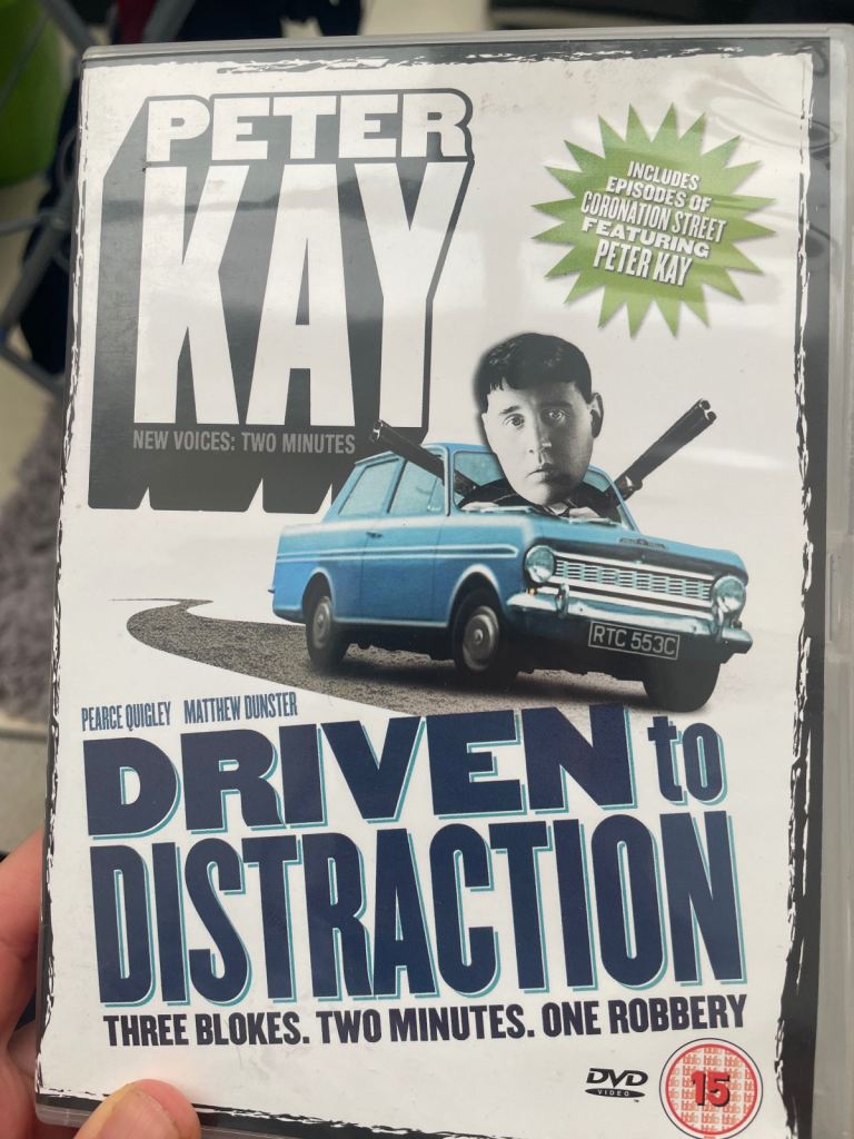 Peter Kay driven to distraction dvd 