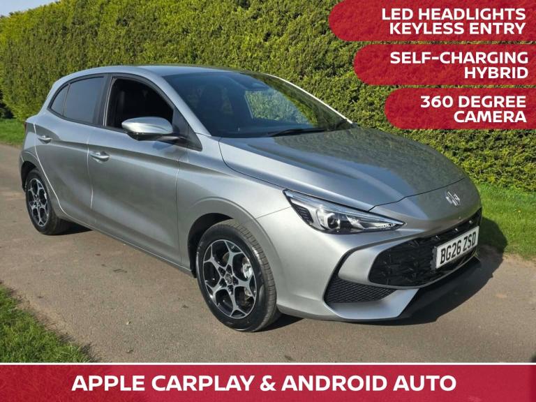 2026 MG MG3 1.5 Hybrid Trophy 5dr Auto HATCHBACK PETROL/ELECTRIC Automatic