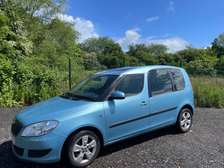 SKODA ROOMSTER 1.6 TDI CR 11 REG BLUE 5 DOOR MPV MOT SEPTEMBER 28TH 2026 TAX £170 LOW INSURANCE
