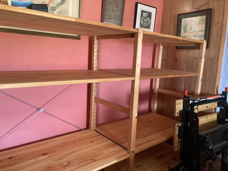 image for IVAR fully adjustable shelving units 