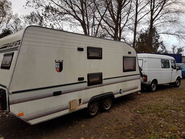 Caravan project on twin wheel AL-KO frame 