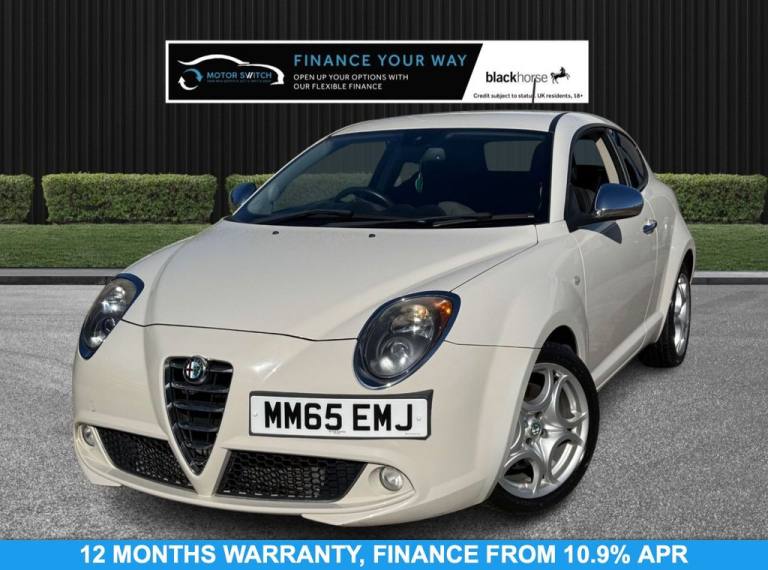 2015 D ALFA ROMEO MITO 1.4 TB MULTIAIR DISTINCTIVE HATCHBACK 3DR PETROL TCT EURO