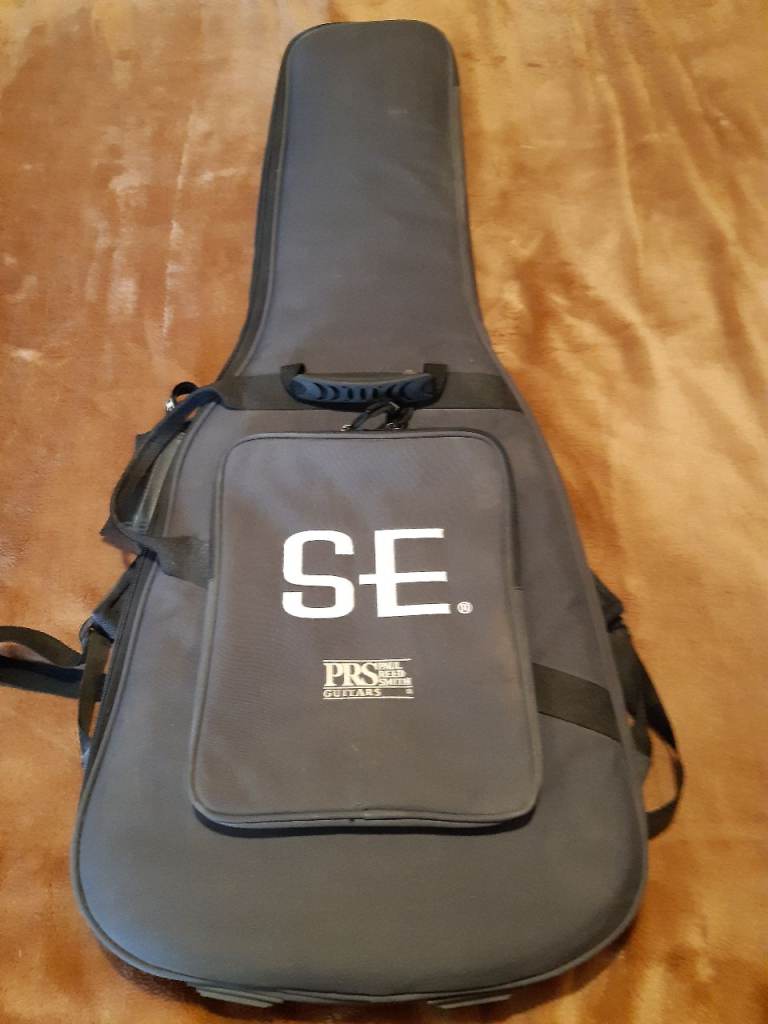 PRS SE "Soapbar 2" with P90 pickups. Black with PRS gig bag