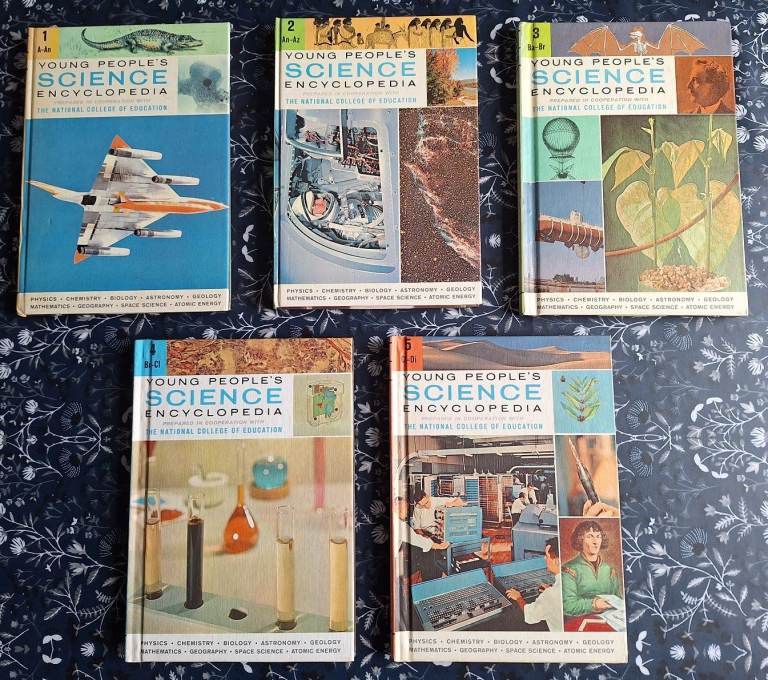 Young People's Science Encyclopedia (Volumes 1 - 5)