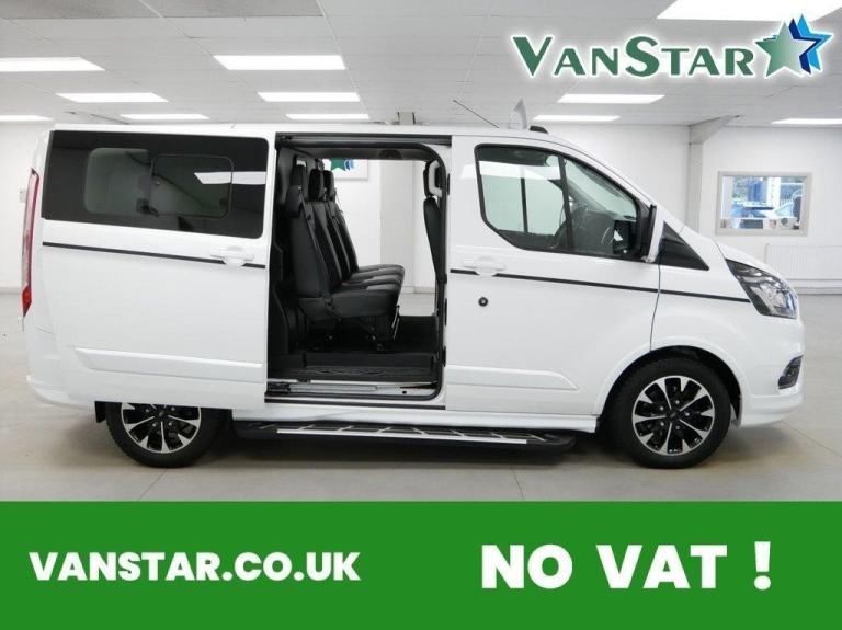 71 TRANSIT CUSTOM 320 2.0 EBL 185 BHP SWB SPORT 5 SEATER CREWCAB  ( NO VAT )