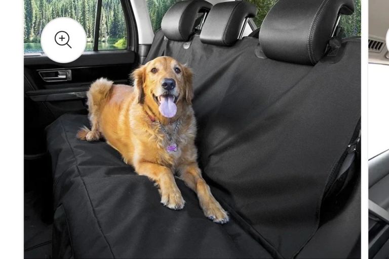 Rear seat pet protective cover