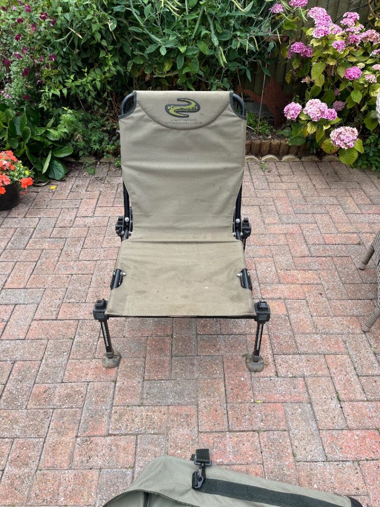 Korum lightweight accessory chair and carrybag