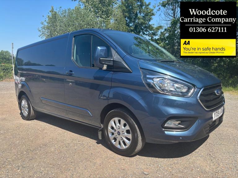 2019 Ford Transit Custom 2.0 300 EcoBlue Limited Panel Van 5dr Diesel Manual L2